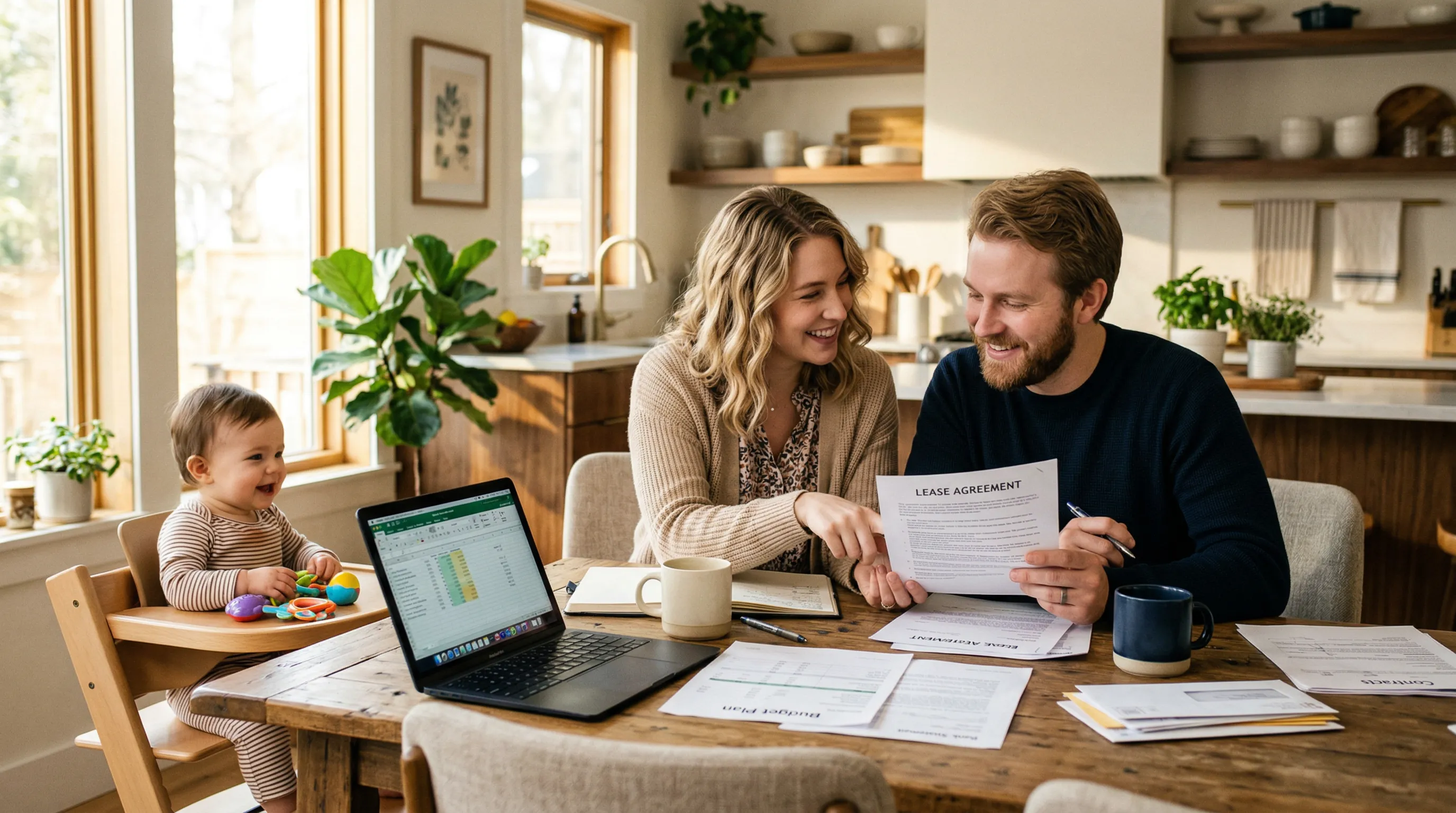 Utah family reviewing life insurance options with a licensed specialist